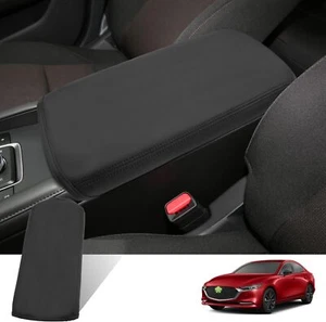 For Mazda 3 2019-2024 Car Centre Console Armrest Cover Protector Mat PU Leather - Picture 1 of 7