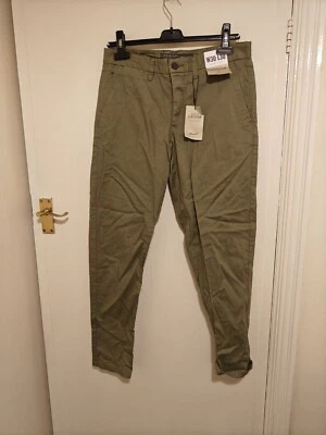 Pantalones chinos de mezclilla Primark para hombre longitud 30 cintura 30 Foto 1 de 4