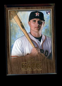 2018 Topps Gallery Wood Parallel #58 JD Davis RC Rookie Astros MINT