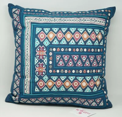 Almohada Decorativa Whim by Martha Stewart Collection Mahal Algodón Bordado 18" Foto 1 de 3