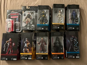 Star Wars Black series Lot - 10 Figures Wrecker, Jesse, Darth Vader, and More - Picture 1 of 24