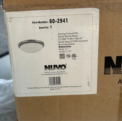 Nuvo Lighting 60/2941 One Light Flush Mount - Image 1 of 3