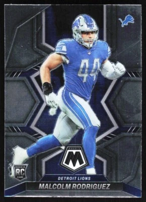 2022 Panini Mosaic Malcolm Rodriguez Rookie Detroit Lions #400 - Image 1 of 2