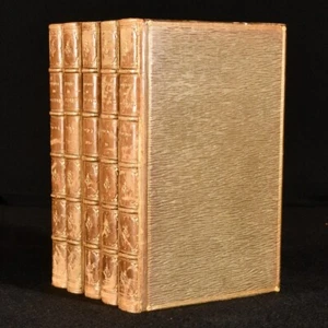 1868-1877 5Vol Oeuvres Choisies de Bossuet Leather Binding - Picture 1 of 11