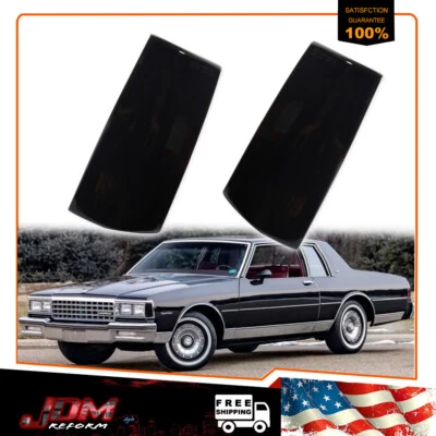 Luces marcadoras laterales con lente ahumada para Chevy Impala/Caprice y Pontiac Safari 81-85 Foto 1 de 4