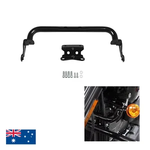 Motorcycle Fairing Lower Bracket Turn Signal Mount Harley Low Rider ST FXLRST - Foto 1 di 5
