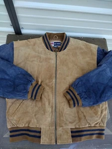 Vtg Free Country Leather Jacket Coat - Picture 1 of 9
