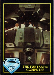 1983 Topps Superman III #73 The Fantastic Computer