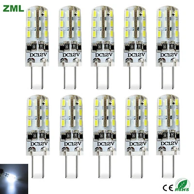 G4 LED 3W Cool White Capsule Corn Light Replace Crystal Halogen Lamp Bulbs 12V - Image 1 of 4