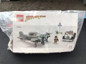 Lego Indiana Jones Fighter Plane Chase Set 77012 No Box/No Mini’s - Picture 1 of 2