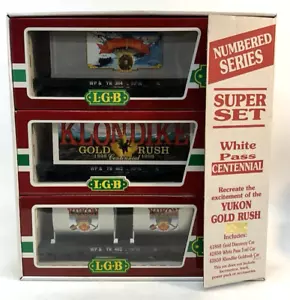 LGB White Pass Centennial Super Set Yukon Gold Rush #436 RARE MINT - Bild 1 von 18