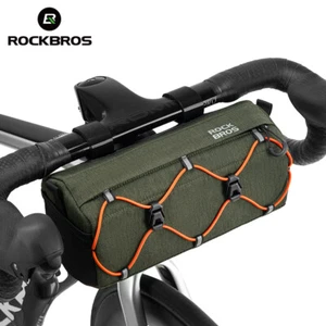ROCKBROS Cycling Front Bag Portable MTB Road Bike Handlebar Bag 2.2L Reflective - Picture 1 of 14