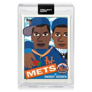 Dwight Gooden 2020 Topps Project #203 - de Keith Shore - Imagen 1 de 2
