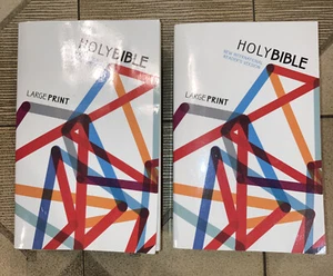 2-Qty Holy Bibles Zondervan Large Print Paper Back NIRV 2014 for Kids All Ages - Bild 1 von 12