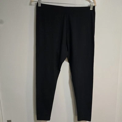 Леггинсы эластичные брюки J Jill размер Petite средний PM черные узкие до лодыжки - Изображение 1 из 4