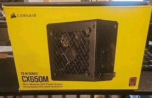 Corsair CX650M 650W Modular Power Supply - CP-9020221-NA - Afbeelding 1 van 5