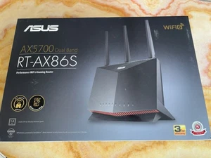 ASUS RT-AX86S (AX5700) Dual Band WiFi 6 AiMesh Gaming Router - Picture 1 of 14