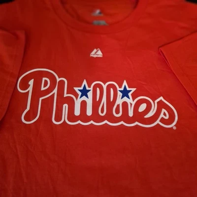Philadelphia Phillies Shirt Vintage Ryan Howard Extra Large Red XL - Image 1 of 4