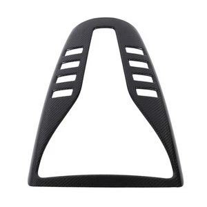 ✈Center Console Gear Shift Panel Cover Carbon Fiber Adhesive Installation For - Afbeelding 1 van 12