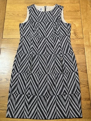 Vestido ajustado totalmente forrado Anne Klein para dama talla 8 Foto 1 de 4