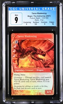 TAROX BLADEWING Future Sight Foil Rare CGC 9 Q++ MTG EDH [Nostalgium] - Image 1 of 2
