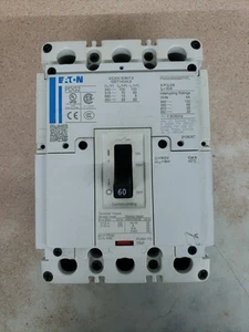 1) New Take Out EATON PDG23M0060TFFL 60A 600V 65kA@480V CIRCUIT BREAKER - Picture 1 of 3
