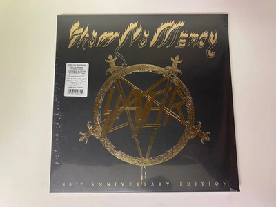 SLAYER SHOW NO MERCY 40TH ANNIVERSARY LP GOLD BLACK DUST COLOR VINYL BOX SET NEW - Image 1 of 3