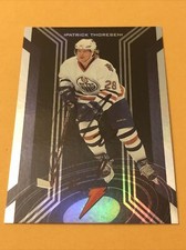 Patrick Thoresen Signed Edmonton Oilers Card 1