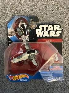 Hot Wheels Star Wars Boba Fett Slave 1 One Starship Vehicle Toy DRX06 - Picture 1 of 3