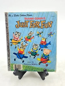 Little Golden Book Ser Richard Scarry's Just for Fun by Patricia Scarry 1960 - Picture 1 of 11