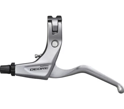 Palanca de freno izquierda Shimano Deore BL-T611 V-Brake I-SPEC B plateada 3 dedos delantera Foto 1 de 3