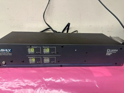 Ashly PROTEA SYSTEM II 4.24 GS 4-Channel 24-Bit Digital Graphic Equalizer - Image 1 of 4