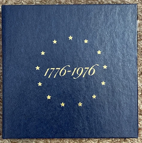 1976 United States Bicentennial Silver Proof Set 1776-1976 + SILVER + 3 - Coins! Cover
