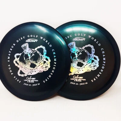 Buzzz Z 2014 AMS 2 Disc Set Colorshift LE 178g New Discraft PRIME Disc Golf Rare - Image 1 of 3