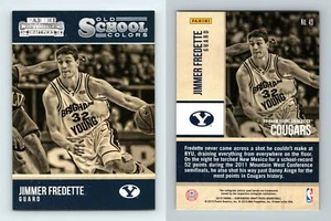 Jimmer Fredette#49 Contenders Draft Picks Basketball 2015 Old School Colors Card - Picture 1 of 1