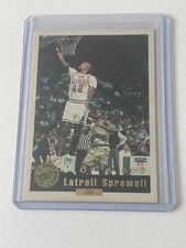 1992 Classic GOLD Draft Picks #21 Latrell Sprewell ALABAMA Crimson Tide LTD ED