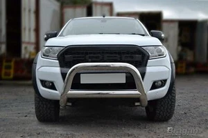 Bull Bar Front Nudge A Bar - EU EC APPROVED To Fit Ford Ranger 2012 - 2016 4x4 - Picture 1 of 9