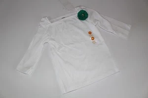 Gymboree The Green Scene Girls Size 3T Flower Shirt Top NWT NEW  - Picture 1 of 4