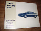 Ford 1992 Probe Electrical & Vacuum Trouble Shooting Manual Mwi