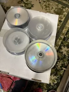 Lot Of Half Or More Filled Containers Of Printable DVD Disc Unknown Amount - Picture 1 of 6