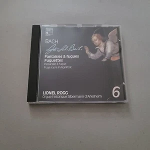 Bach Fantasies & Fugues Fuguettes CD 6 (CD 1992) Lionel Rogg - Picture 1 of 3