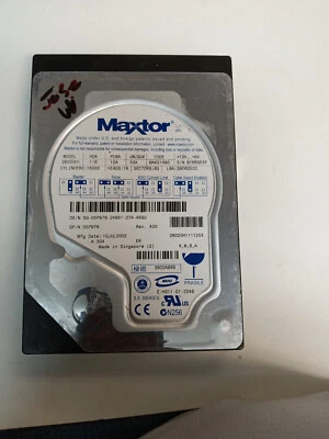 ✅ Maxtor 2B020H1 20GB IDE Hard Drive 3.5" Ultra ATA/100 7200RPM Vintage Tested - Image 1 of 4
