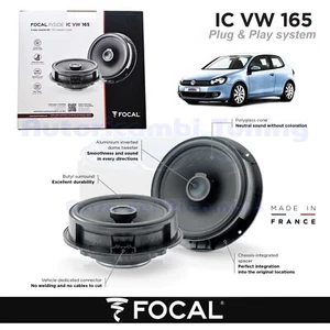 Hintere Lautsprecher FOCAL Plug And Play IC VW 165 120W Für VW GOLF VI - Bild 1 von 8