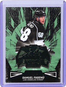 2022-23 Upper Deck SPX Hockey Finite Rookies Samuel Fagemo /10