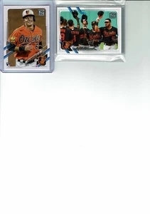 2021 Topps Baseball Series 1 Baltimore Orioles Team Set (9) Base Cards - Picture 1 of 3
