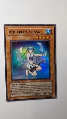 Yugioh Aquarian Alessa (TAEV-EN020) 1st Ed. Ultimate Rare - Image 1 of 2