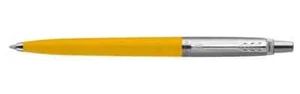 Parker Jotter Ballpoint Pen Sunshine Yellow & Stainless Steel New Made In France - Picture 1 of 1