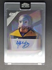 Topps Chrome Black 2023 PYKE TRAVELER AUTOGRAPH Star Wars Cards