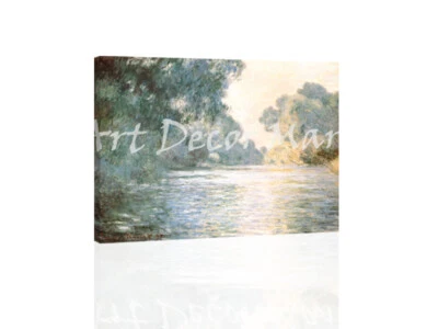 Arm Of The Seine At Giverny  - - CANVAS OR PRINT WALL ART - Image 1 of 2