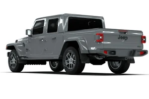 Rally Armor Mud Flaps w Grey Logo For 2019-2025 Jeep JT Gladiator - Picture 1 of 5